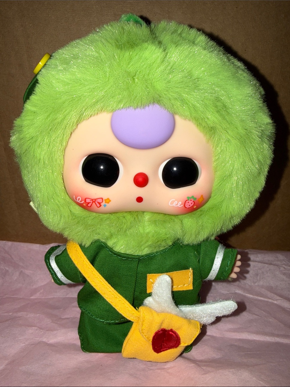 Baby Three Professional Dreamer CONFIRMED Green Apple Postman